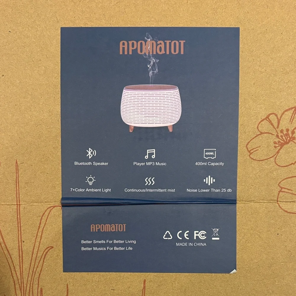 Elegant White Aroma Diffuser